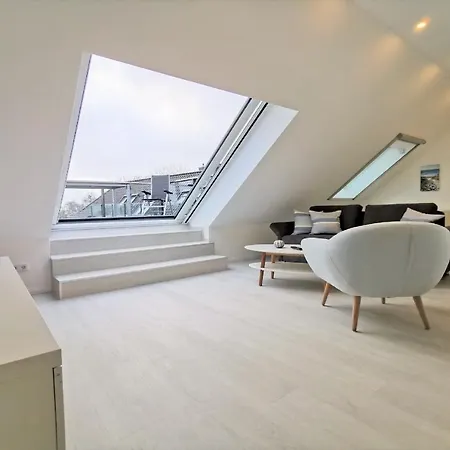 Mit Dachterrasse Und Meerblick - Haus Inselwind Meerwasser